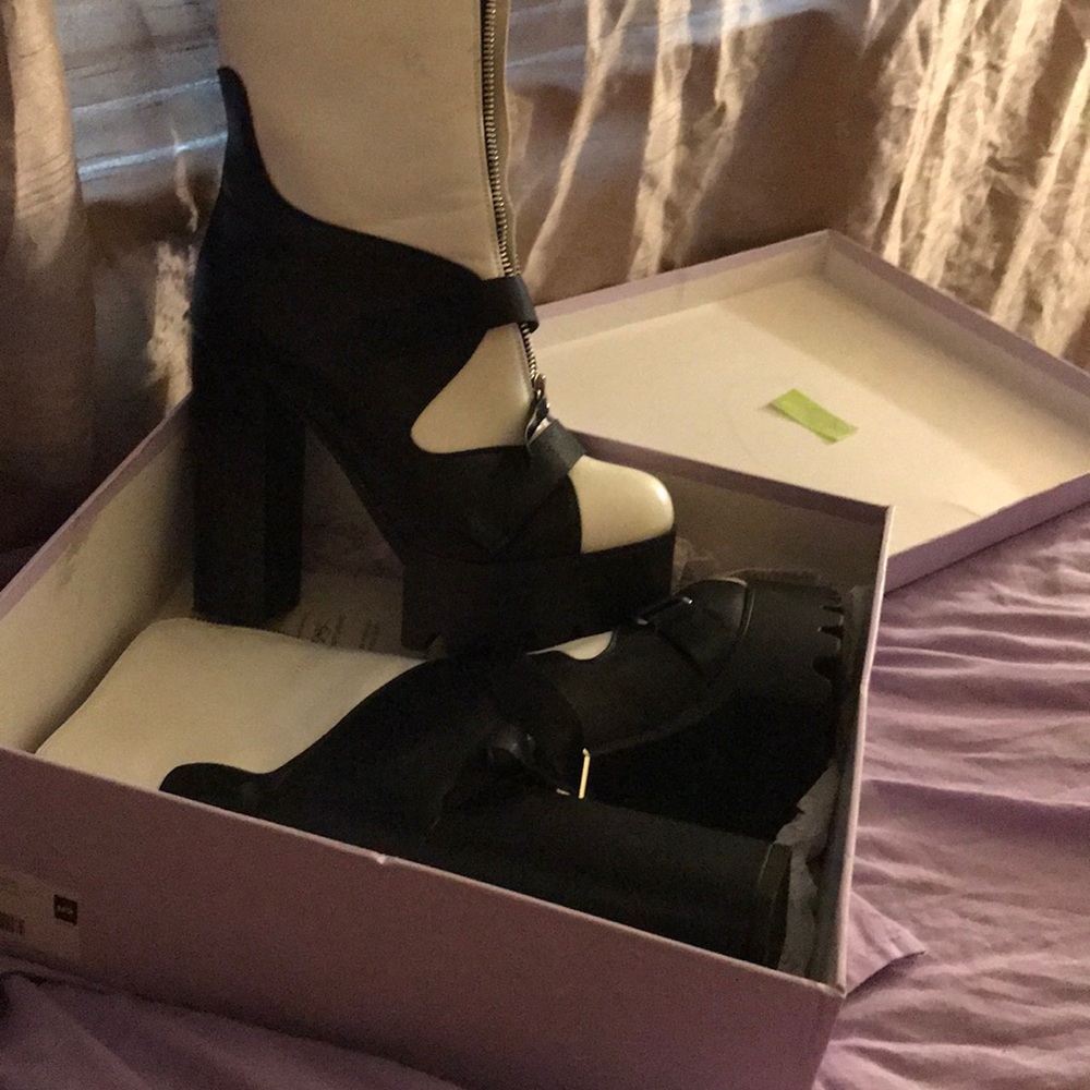 Dolls kill Don’t Call Me Doll Ankle Boots